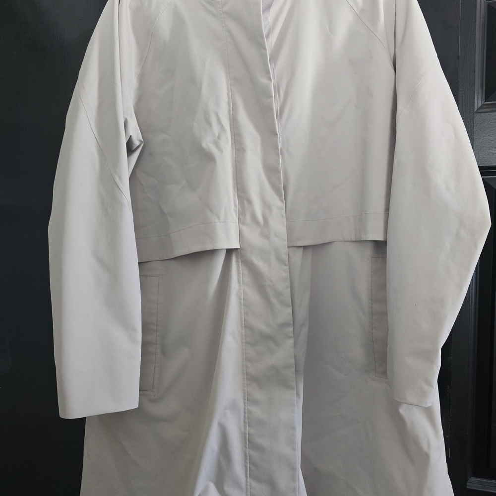 Athleta Edgewater Lined Rain Jacket With Hood